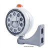 UP31490-Chrome Guide 682-C Headlight 11 LED Bulb & Dual Mode LED Signal - Amber Lens