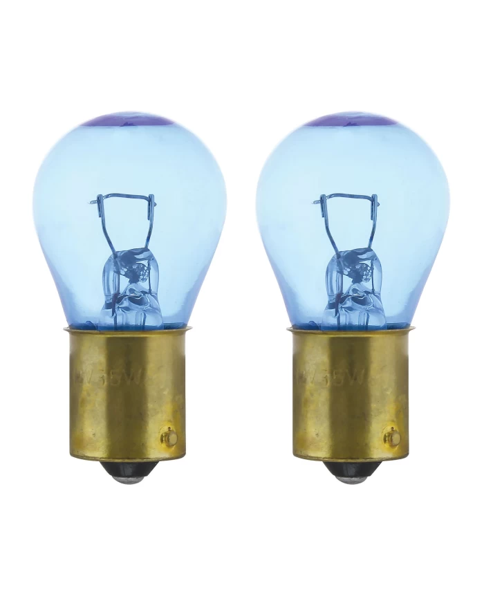 (2/CARD) 1156 BULBS, SUPER BRIGHT, SINGLE CONTACT, 12 VOLT