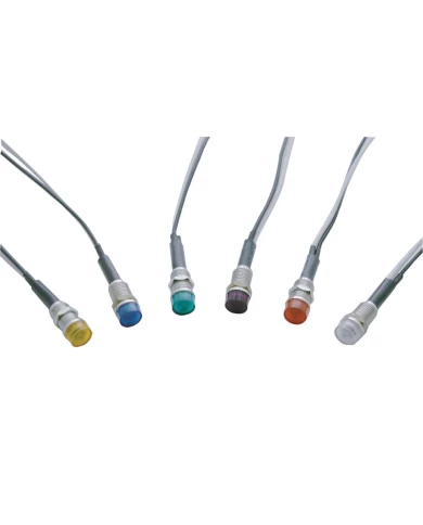 (BULK) 1 LED INDICATOR LIGHT - WHITE (BULK) 1 LED INDICATOR LIGHT - WHITE
