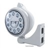 UP31495-Chrome Guide 682-C Headlight 11 LED Bulb & Original Style LED Signal - Clear Lens