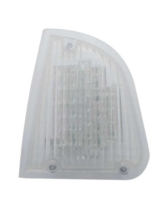 (CARD) 29 AMBER LED KENWORTH P/T/C LIGHT DRIVER SIDE - CLEAR LENS