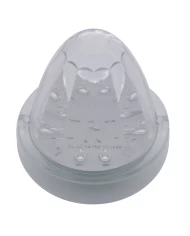 (CARD) ROUND CAB LIGHT W/ 13 AMBER LED WATERMELON TRUCK-LIGHT LENS - CLEAR LENS (CARD) ROUND CAB LIGHT W/ 13 AMBER LED WATERMELON TRUCK-LIGHT LENS - CLEAR LENS