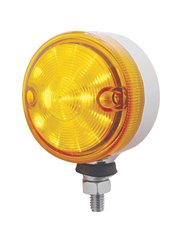 (CARD) 15 AMBER LED 3" DUAL FUNCTION SINGLE FACE LIGHT - AMBER LENS (CARD) 15 AMBER LED 3" DUAL FUNCTION SINGLE FACE LIGHT - AMBER LENS