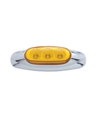 3 LED REFLECTOR MARKER LIGHT - AMBER