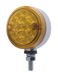 (CARD) 15 AMBER LED 3" REFLECTOR DUAL FUNCTION SINGLE FACE LIGHT- AMBER LENS (CARD) 15 AMBER LED 3" REFLECTOR DUAL FUNCTION SINGLE FACE LIGHT- AMBER LENS