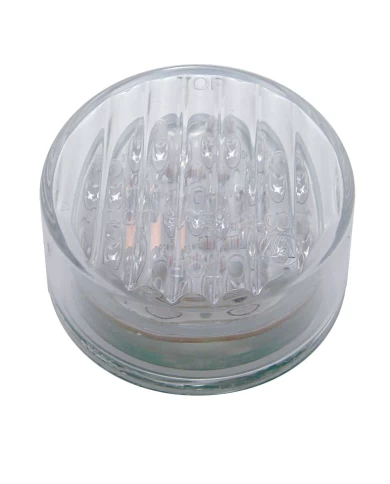 (CARD) 9 BLUE LED 2" AUXILIARY/UTILITY LIGHT - CLEAR LENS (CARD) 9 BLUE LED 2" AUXILIARY/UTILITY LIGHT - CLEAR LENS