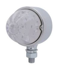 (CARD) 17 AMBER LED WATERMELON DUAL FUNCTION AUXILIARY/CAB LIGHT - CLEAR LENS (CARD) 17 AMBER LED WATERMELON DUAL FUNCTION AUXILIARY/CAB LIGHT - CLEAR LENS