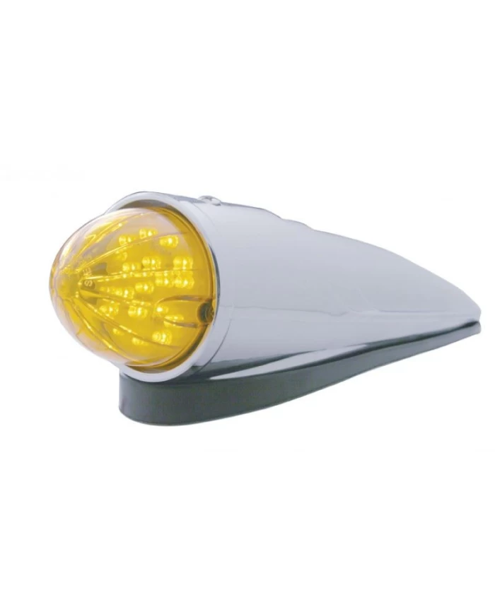 (BOX) 19 AMBER LED GRAKON 1000 STYLE BULLET CAB LIGHT - AMBER LENS (BOX) 19 AMBER LED GRAKON 1000 STYLE BULLET CAB LIGHT - AMBER LENS