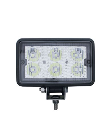 (CARD) 6 HIGH POWER 1 WATT LED RECTANGULAR WORKING LIGHT (CARD) 6 HIGH POWER 1 WATT LED RECTANGULAR WORKING LIGHT