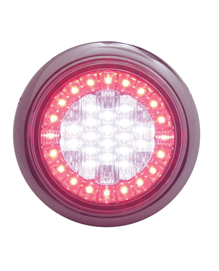 (BULK) "EURO" 18 WHITE + 20 RED LED LIGHT (BULK) "EURO" 18 WHITE + 20 RED LED LIGHT