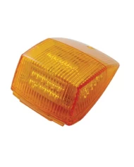 (CARD) 36 AMBER LED RECTANGULAR CAB LIGHT - AMBER LENS (CARD) 36 AMBER LED RECTANGULAR CAB LIGHT - AMBER LENS