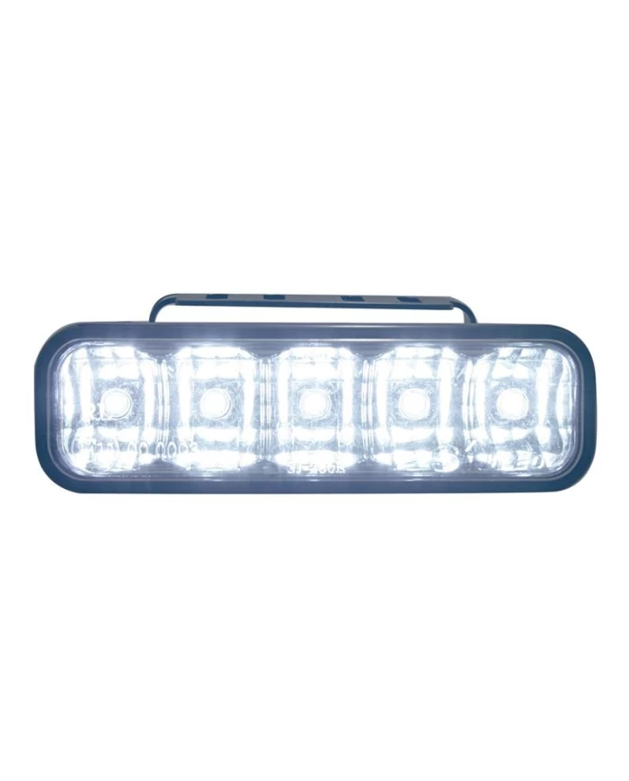 (CARD) 5 HIGH POWER 1 WATT LED RECTANGULAR AUXILIARY/UTILITY LIGHT (CARD) 5 HIGH POWER 1 WATT LED RECTANGULAR AUXILIARY/UTILITY LIGHT