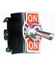 (BULK) 6 PIN, 10AMP - 125VOLTS. 6AMP - 250VOLTS, ON - OFF - ON METAL TOGGLE SWITCH W/ 6 SCREW TERMINALS (BULK) 6 PIN, 10AMP - 125VOLTS. 6AMP - 250VOLTS, ON - OFF - ON METAL TOGGLE SWITCH W/ 6 SCREW TERMINALS