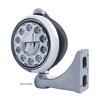 UP31565-Black Guide 682-C Headlight 11 LED Bulb & Dual Mode LED Signal - Clear Lens