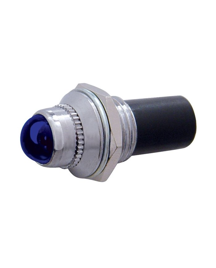 (2/CARD) MINI PILOT LIGHT - BLUE