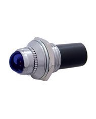 (2/CARD) MINI PILOT LIGHT - BLUE