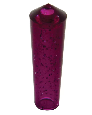 **CLOSEOUT** (4/CARD) CHROME PLASTIC PETERBILT SHORT TOGGLE SWITCH EXTENSION - PURPLE GLITTER **CLOSEOUT** (4/CARD) CHROME PLASTIC PETERBILT SHORT TOGGLE SWITCH EXTENSION - PURPLE GLITTER