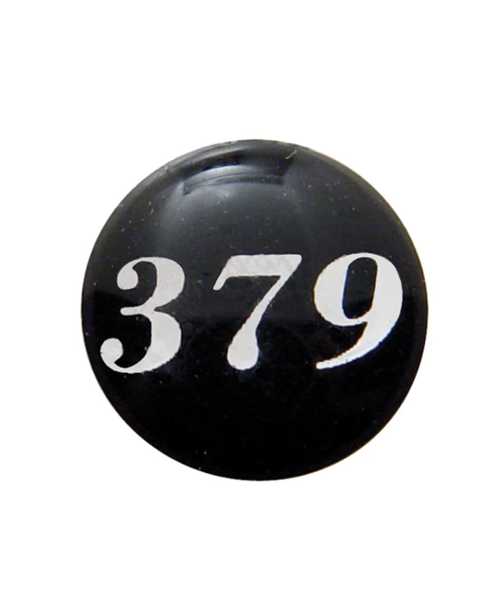 (BULK) GLOSSY "379" SWITCH EXTENSION STICKER - BLACK