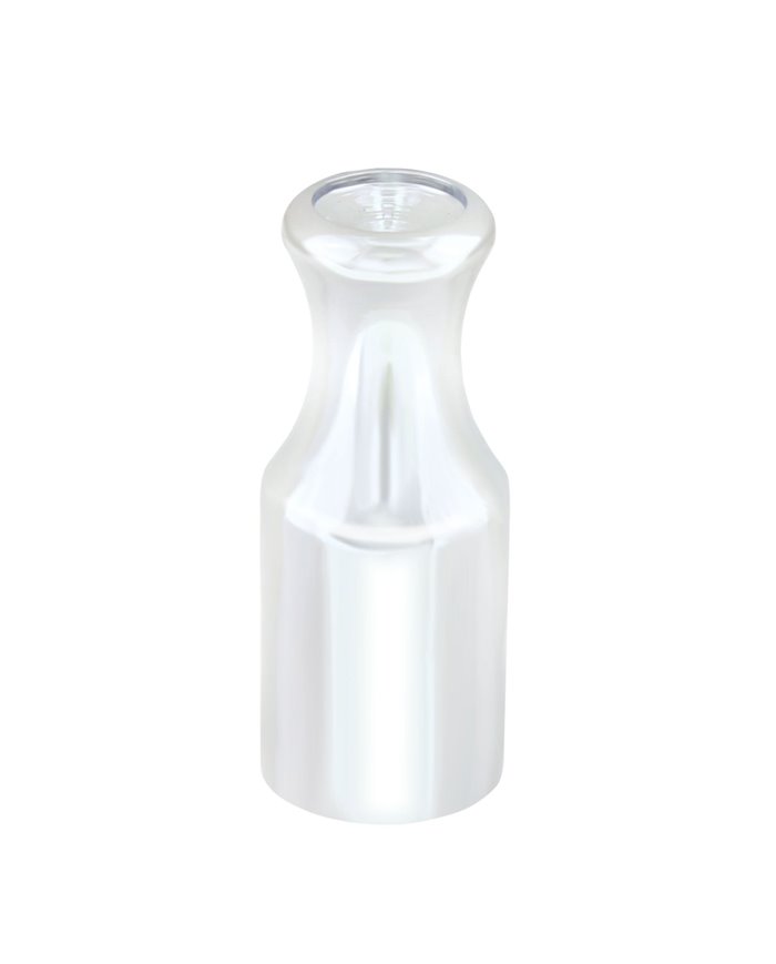 (BULK) CHROME ALUMINUM INTERNATIONAL SWITCH EXTENSION W/ JEWEL HOLE (BULK) CHROME ALUMINUM INTERNATIONAL SWITCH EXTENSION W/ JEWEL HOLE