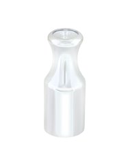 (BULK) CHROME ALUMINUM INTERNATIONAL SWITCH EXTENSION W/ JEWEL HOLE (BULK) CHROME ALUMINUM INTERNATIONAL SWITCH EXTENSION W/ JEWEL HOLE