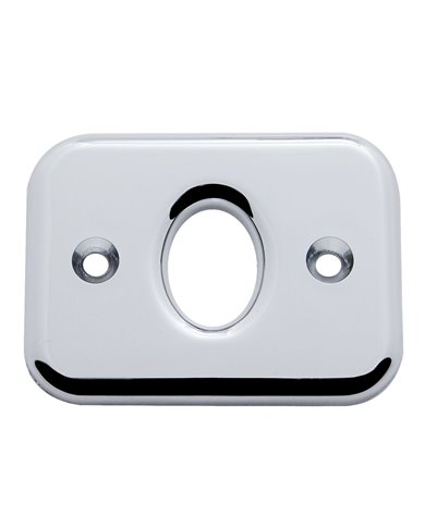 *CLOSEOUT* (2/CARD) CHROME SPOT LIGHT TRIM