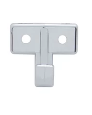 (2/CARD) CHROME PLASTIC KENWORTH INTERIOR SUNVISOR HOOK