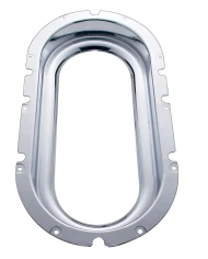 (SKPK) CHROME PLASTIC 2005+ PETERBILT INTERIOR VIEW WINDOW TRIM