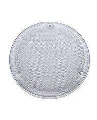 (2/CARD) CHROME PLASTIC KENWORTH 6 3/4" ROUND SPEAKER COVER