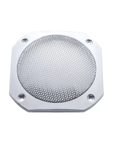 (CARD) CHROME PLASTIC INTERNATIONAL SPEAKER COVER (CARD) CHROME PLASTIC INTERNATIONAL SPEAKER COVER