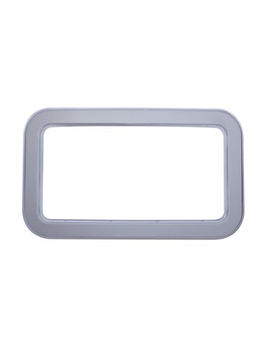 (BULK) CHROME PLASTIC KENWORTH EXTERIOR VIEW WINDOW TRIM