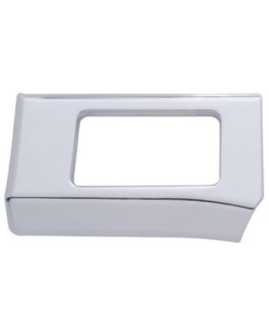 (CARD) CHROME PLASTIC FREIGHTLINER LEFT LOWER DASH INSERT