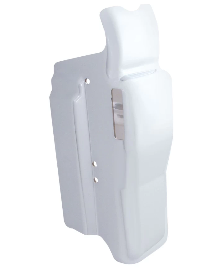 (CARD) CHROME PLASTIC PETERBILT/KENWORTH MID - STEERING COLUMN COVER