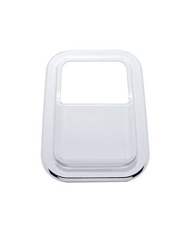 (BULK) CHROME PLASTIC INTERNATIONAL PASSENGER DOOR POCKET COVER (BULK) CHROME PLASTIC INTERNATIONAL PASSENGER DOOR POCKET COVER