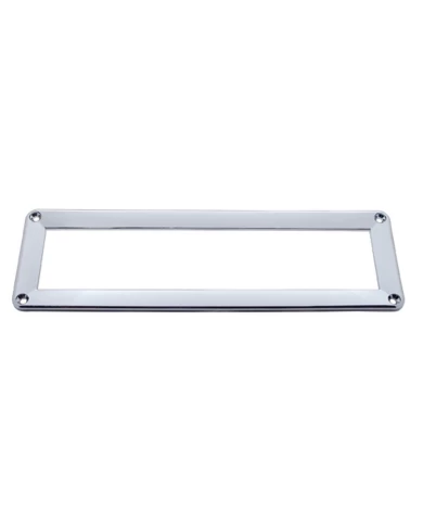 (CARD) CHROME PLASTIC FREIGHTLINER A/C CONTROL PANEL TRIM (CARD) CHROME PLASTIC FREIGHTLINER A/C CONTROL PANEL TRIM