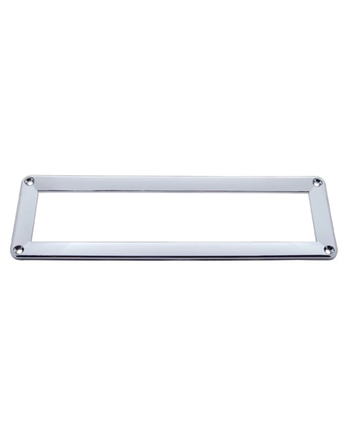 (CARD) CHROME PLASTIC FREIGHTLINER A/C CONTROL PANEL TRIM