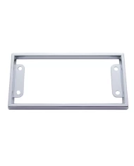 (CARD) CHROME PLASTIC KENWORTH PARKING BRAKE PANEL TRIM