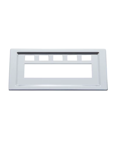 (CARD) CHROME PLASTIC CUMMINS ENGINE ELECTRONIC DISPLAY COVER (CARD) CHROME PLASTIC CUMMINS ENGINE ELECTRONIC DISPLAY COVER