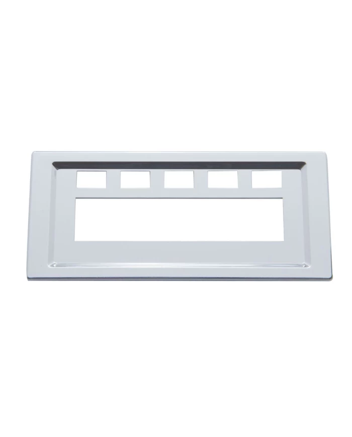 (CARD) CHROME PLASTIC CUMMINS ENGINE ELECTRONIC DISPLAY COVER