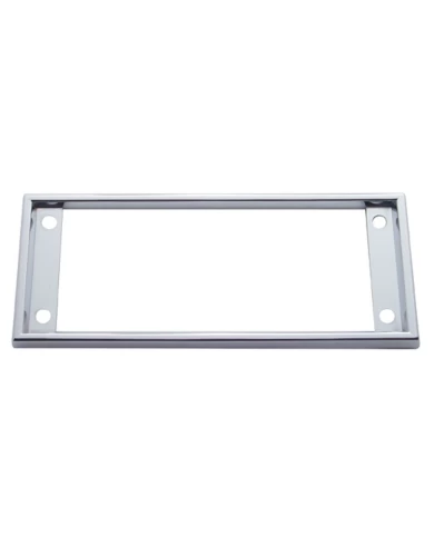 (CARD) CHROME PLASTIC KENWORTH A/C PANEL TRIM (CARD) CHROME PLASTIC KENWORTH A/C PANEL TRIM
