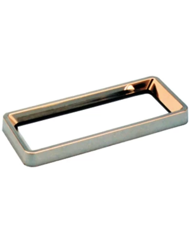 (BULK) CHROME PLASTIC KENWORTH HEATER & A/C VENT COVER - 1 HOLE (BULK) CHROME PLASTIC KENWORTH HEATER & A/C VENT COVER - 1 HOLE