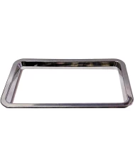 (BULK) CHROME PLASTIC FREIGHTLINER HEATER & A/C VENT COVER (BULK) CHROME PLASTIC FREIGHTLINER HEATER & A/C VENT COVER