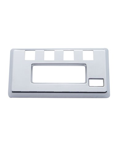 (CARD) CHROME PLASTIC CAT ENGINE ELECTRONIC DISPLAY COVER (CARD) CHROME PLASTIC CAT ENGINE ELECTRONIC DISPLAY COVER