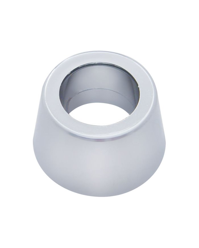 (BULK) CHROME PLASTIC ROUND TURN SIGNAL COVER (BULK) CHROME PLASTIC ROUND TURN SIGNAL COVER