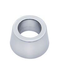 (BULK) CHROME PLASTIC ROUND TURN SIGNAL COVER (BULK) CHROME PLASTIC ROUND TURN SIGNAL COVER