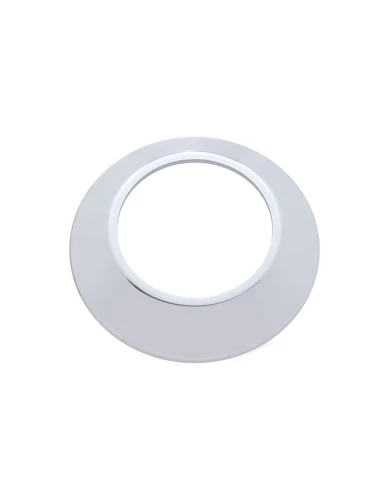 (2/CARD) CHROME PLASTIC KENWORTH PARKING BRAKE BEZEL (2/CARD) CHROME PLASTIC KENWORTH PARKING BRAKE BEZEL