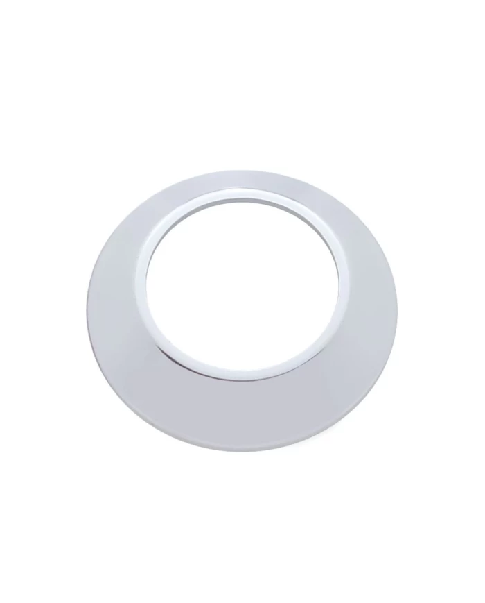 (2/CARD) CHROME PLASTIC KENWORTH PARKING BRAKE BEZEL