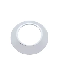 (2/CARD) CHROME PLASTIC KENWORTH PARKING BRAKE BEZEL