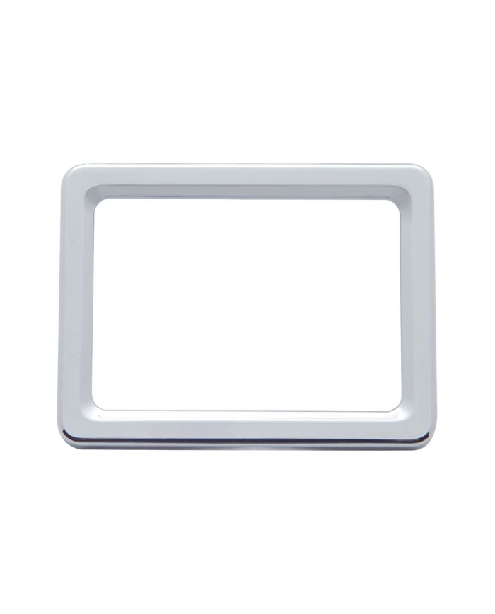 (BULK) CHROME PLASTIC KENWORTH CENTER MANUAL TRANSMISSION INDICATOR BEZEL (BULK) CHROME PLASTIC KENWORTH CENTER MANUAL TRANSMISSION INDICATOR BEZEL