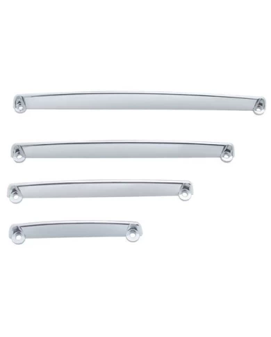 (4/CARD) CHROME PLASTIC KENWORTH DASH PANEL VISOR (4/CARD) CHROME PLASTIC KENWORTH DASH PANEL VISOR