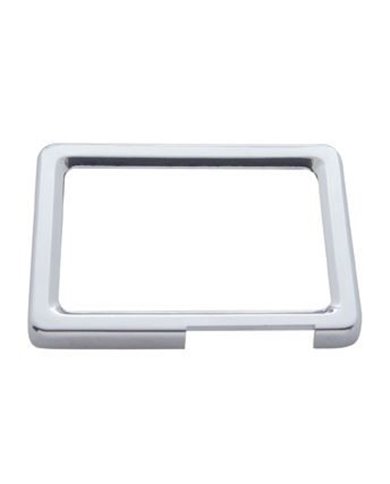 (CARD) CHROME PLASTIC KENWORTH CENTER AUTO TRANSMISSION INDICATOR BEZEL (CARD) CHROME PLASTIC KENWORTH CENTER AUTO TRANSMISSION INDICATOR BEZEL
